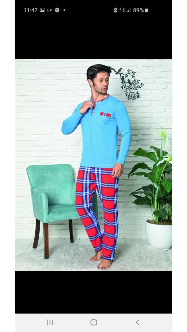 pijama barbati s-2xl 100% bbc 5/set