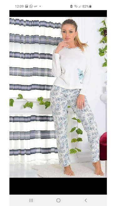 pijama dama berfin 100% bbc m-2xl 4/set