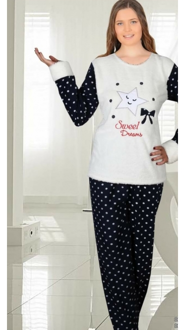 pijama dama cocolino 100 % micro m-2xl 4/set