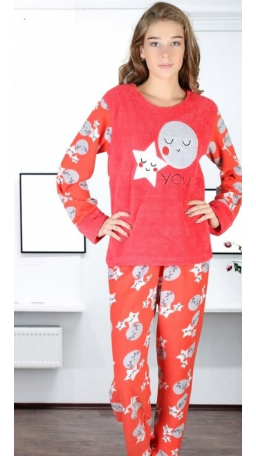 pijama dama cocolino 100 % micro m-2xl 4/set