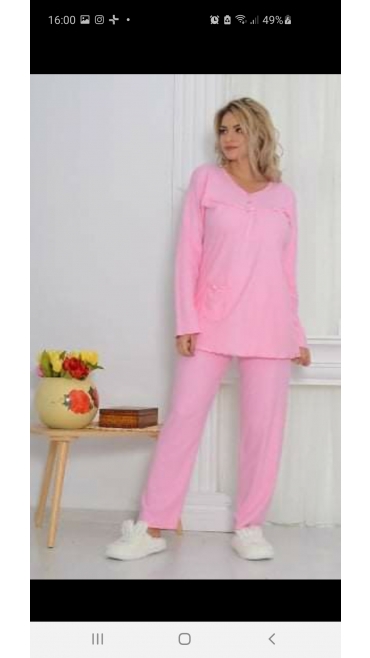 pijama dama fitil batal gros 100 %bbc l-2xl 3/set