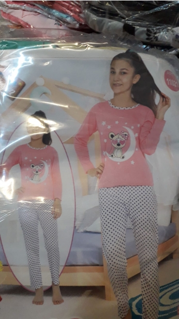 pijama copii 2-6 ani 5/set