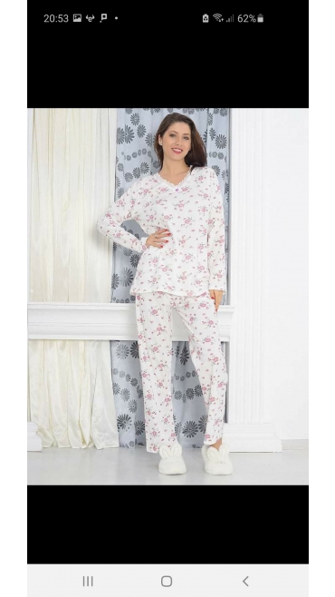 pijama dama baki batal 100% bbc l-3xl 4/set