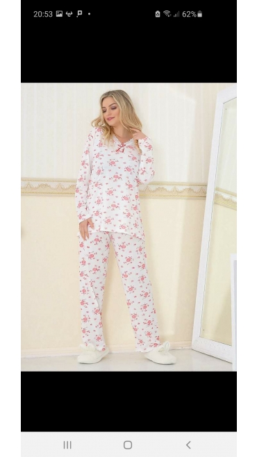 pijama dama baki batal 100% bbc l-3xl 4/set