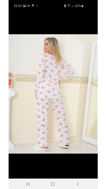 pijama dama baki batal 100% bbc l-3xl 4/set