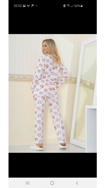 pijama dama baki batal 100% bbc l-3xl 4/set