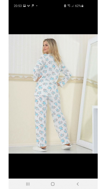 pijama dama baki batal 100% bbc l-3xl 4/set