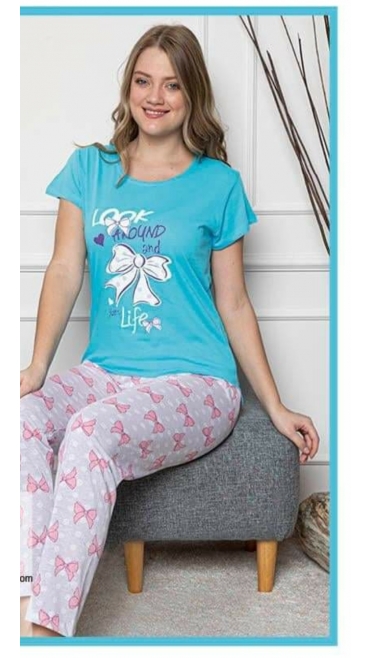 pijama dama baki 100% bbc s-2xl 5/set