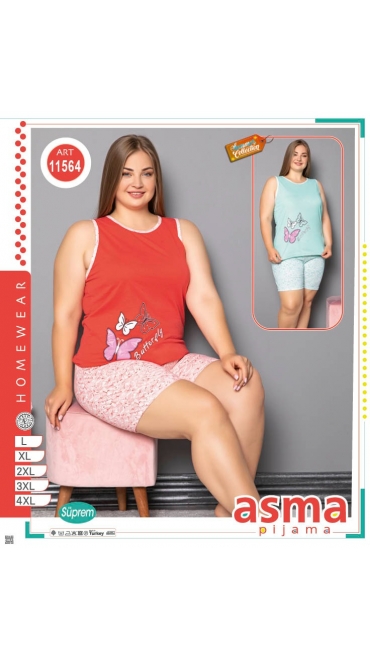 pijama dama l-4xl 5/set