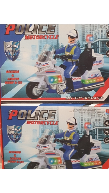 motocicleta politie 3/set