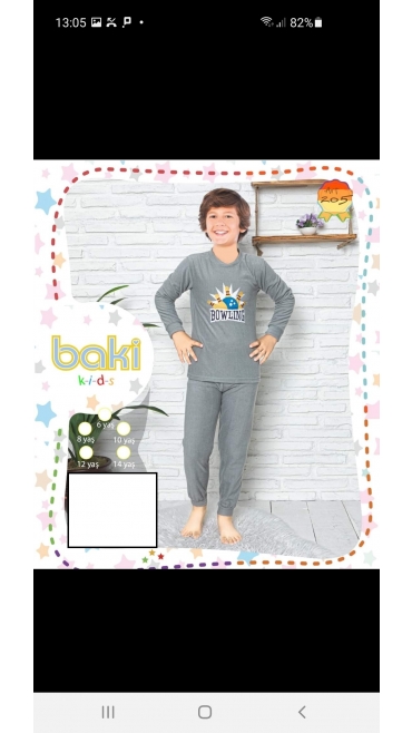 pijama baieti polar 100%micro 6-14 ani 5/set