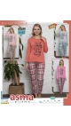 pijamale dama subtiri s-2xl 5/set