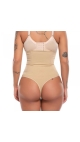 tanga cu burtiera inalta bej/negru s-xl 12/set 