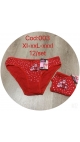 chiloti dama Craciun xl-3xl 12/set