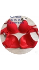 sutien dama rosu cupa d fara push up 6/set