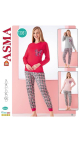 pijama dama s-2xl 5/set