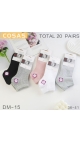 sosete dama fara cusatura culori combinate 36-41 20/set