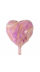 Balon Folie Forma inima  45 x 45 cm - Engros