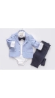costum baieti 6-18 luni 3/set