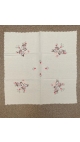 napron brodat 85x85 cm 4/set