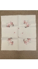 napron brodat 85x85 cm 4/set