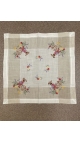 napron in brodat 85x85 cm 4/set