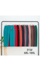 pantaloni 3/4 dama 6xl-10xl 5/set