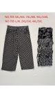 pantaloni 3/4 dama l-5xl 12/set