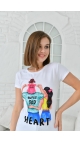 tricou dama s-xl 4/set