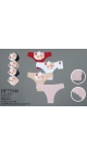 tanga culori combinate 12/set