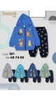 compleu copii 68-80 3/set