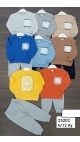 compleu copii 6-12 luni 3/set