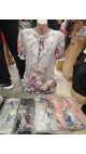 bluza dama maneca scurta l-2xl 3/set