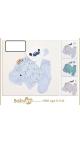 compleu bebe 0-3 luni 3/set