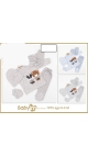 compleu bebe 0-3 luni 3/set