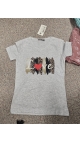 tricou dama s-xl 4/set