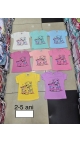 tricou copii 2-5 ani 4/set