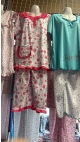 pijama dama xl-5xl 5/set
