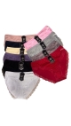 chiloti bbc tanga m-2xl culori combinate 12/set