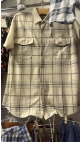 camasa maneca scurta barbati batal 4xl-8xl 5/set