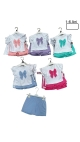 compleu fete 1-6 ani 4/set