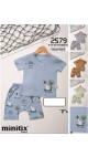 compleu baieti 9-24 luni 4/set