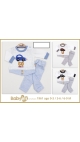 compleu bebe 0-9 luni 3/set