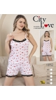 pijama dama m-3xl 5/set