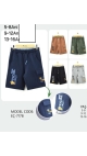 pantaloni scurti copii 5-8 ani 4/set