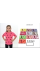tricou fete 3-8 ani 5/set