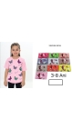 tricou fete 3-8 ani 5/set