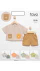 compleu baieti 6-18 luni 4/set
