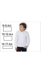 bluza alba copii scoala 10-13 ani 4/set