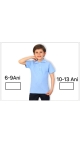 tricou copii scoala 6-9 ani 4/set